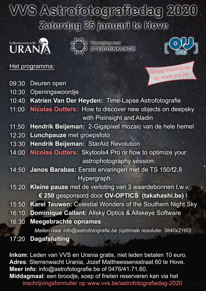 Affiche Astrofotografiedag 2020 V1 - Web